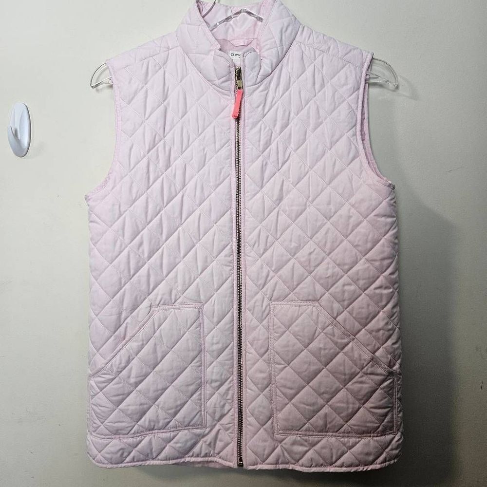 Crewcuts Girls' Quilted Vest Light Pink Girls 16